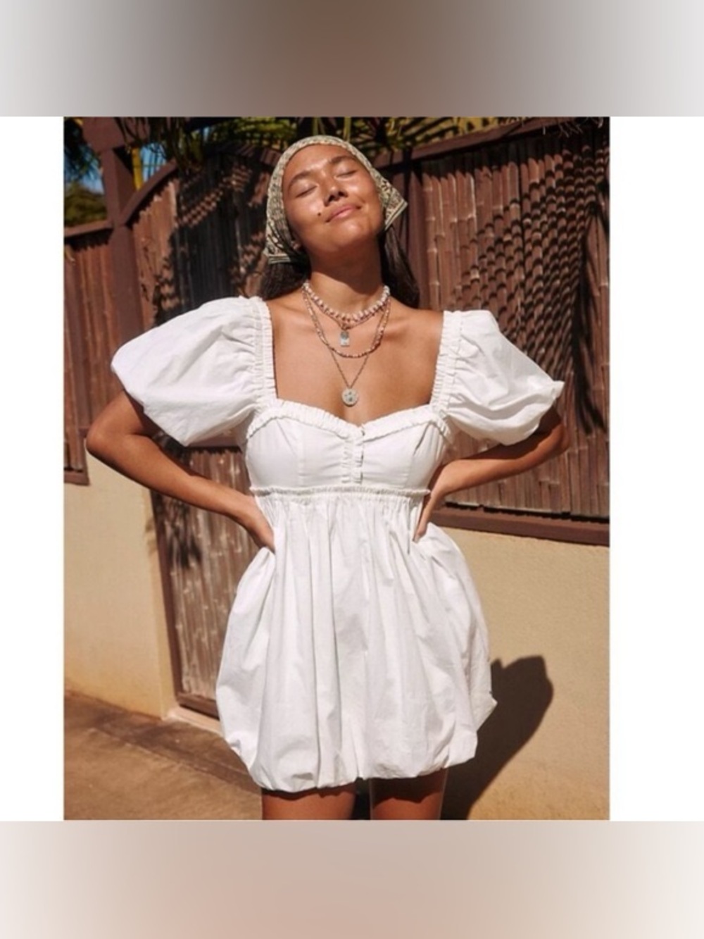 Free People Rendezvous Me Mini Dress M - Picture 6 of 6